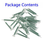 50pcs Mixing Nozzles for F6-16 Glue Resin (16 Nozzles, 83mm)