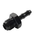 6AN Male to 1/4" Barb Push Lock Fitting Oil Fuel Hose Adapter for Car