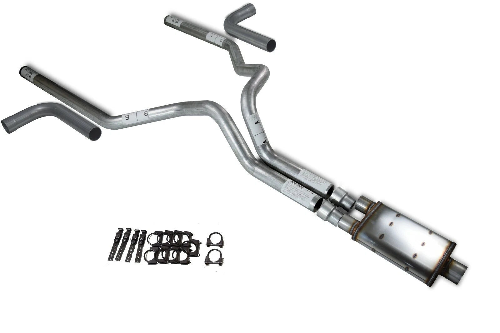 3" Dual Exhaust Kit for Chevy GMC 1500 (2007–2014) Magnaflow XL Side Exit