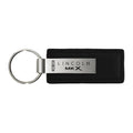 Black Leather Keychain KC1540.MKX - Officially Licensed for Lincoln MKX