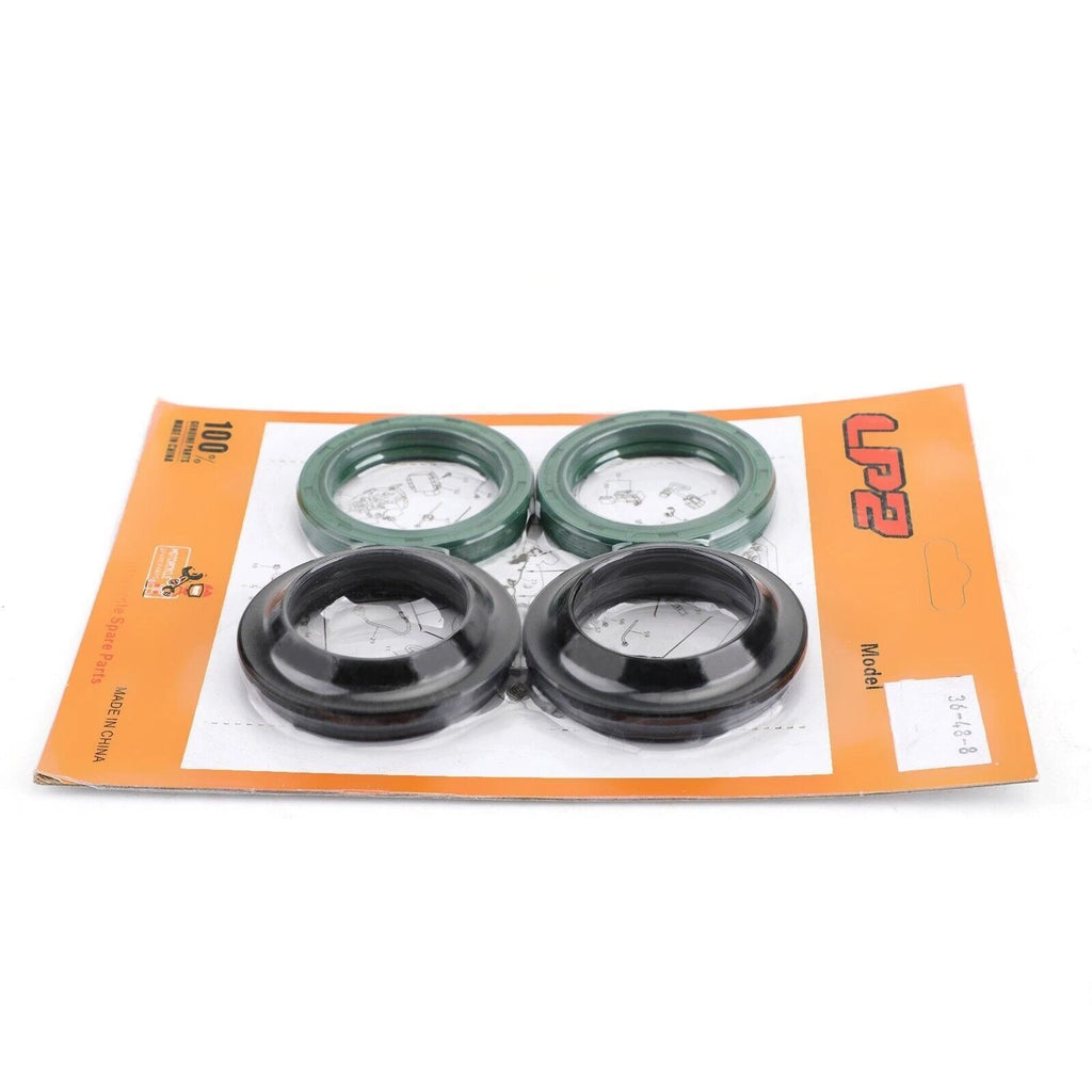Fork Oil Seal Wiper Set for Suzuki PE175 PE250 PE400 RG250W (1977–1984)