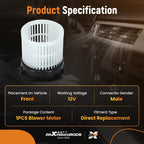 A/C Blower Motor Fan for Nissan Versa, Note (2012–2017) 700285