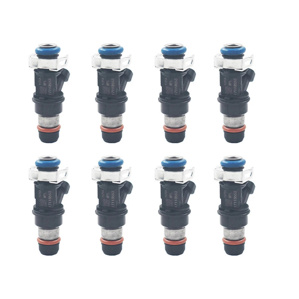 Set of 8 Fuel Injectors for GMC Cadillac Chevy (2001–2007) 4.8L 5.3L 6.0L