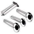 4PC Heavy Duty Stainless Steel Flush Mount Fishing Rod Holders
