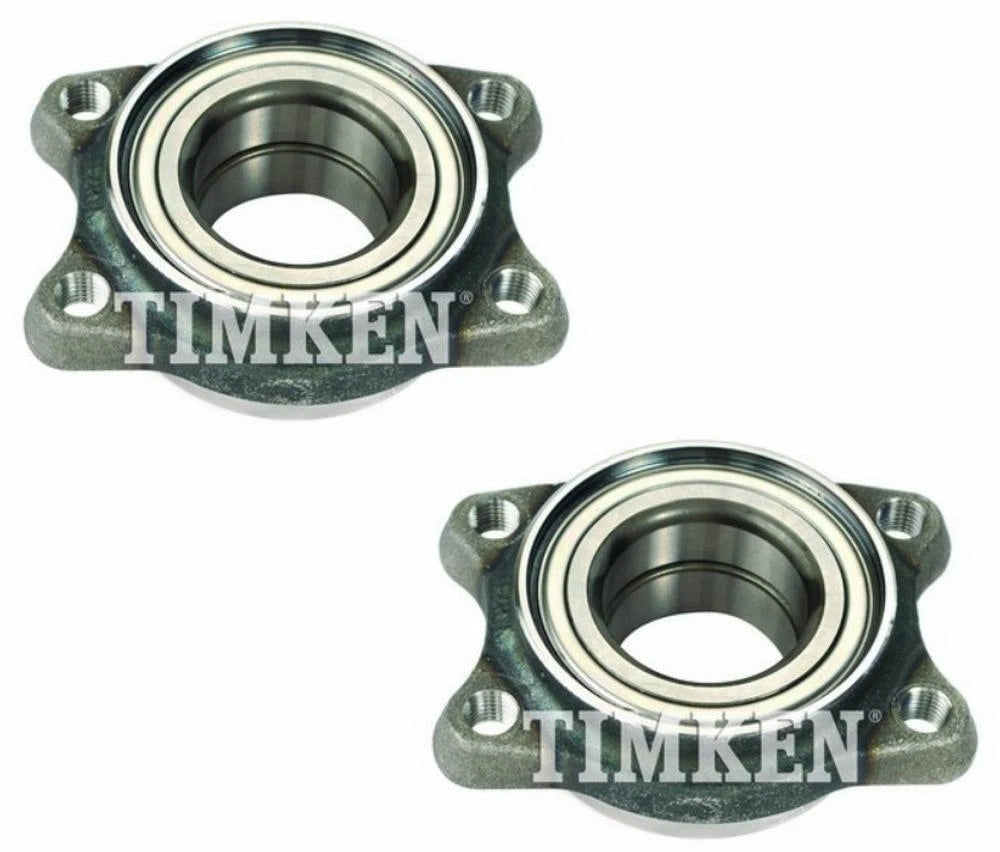 Set of 2 Front Wheel Bearing and Hub Assemblies for Audi A6 Quattro R8 (2005–2018)