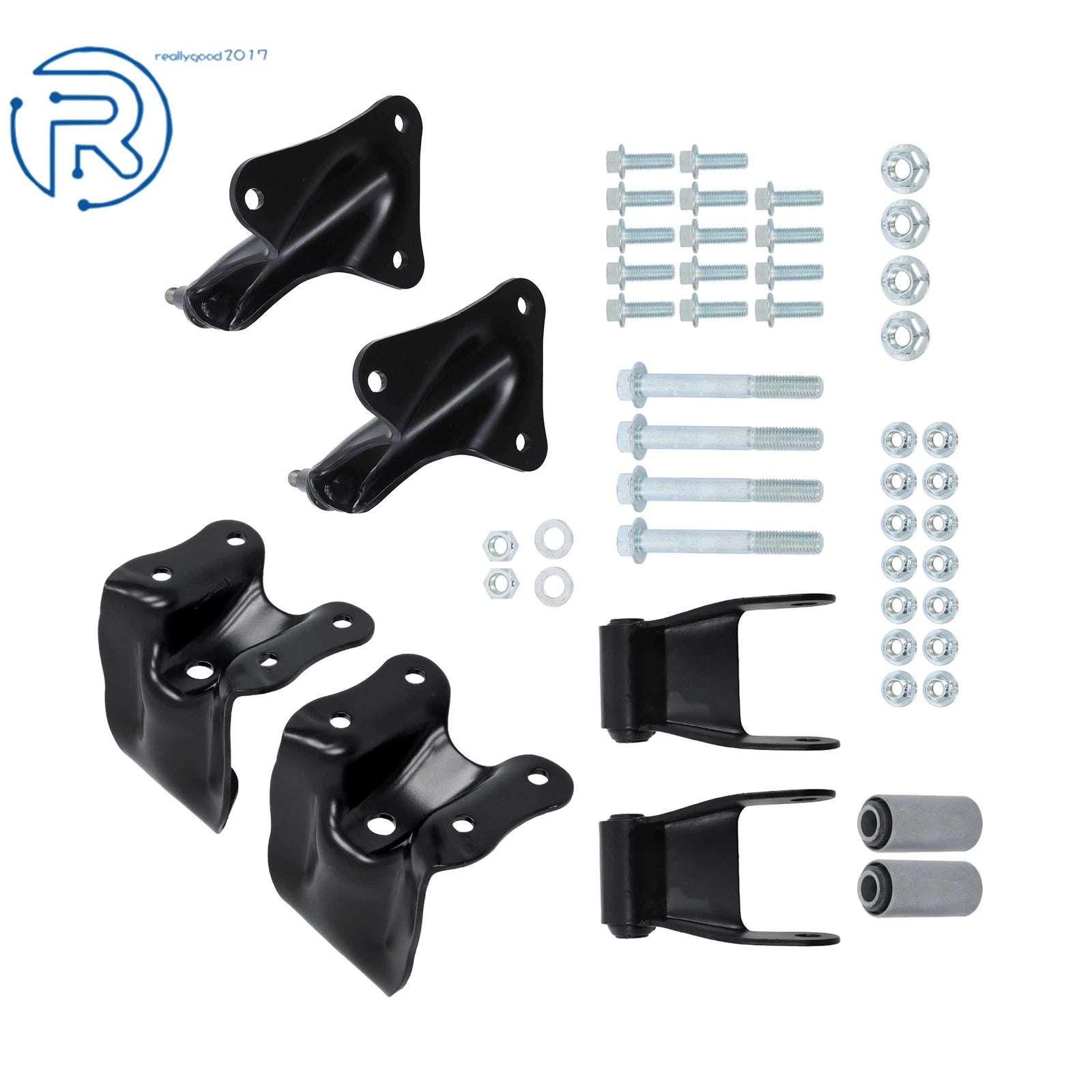 Rear Leaf Spring Hanger Bracket and Shackle Kit for Ford Ranger 