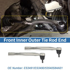 2 x Front Outer Tie Rod End Links for Acura CL TL (2001-2003)