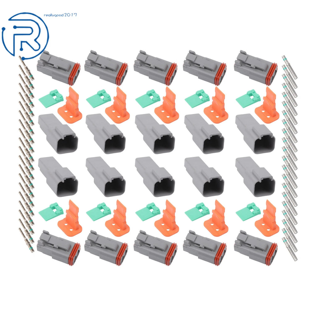 Set of 10 DT Connector Kits for Automotive Applications (Universal)