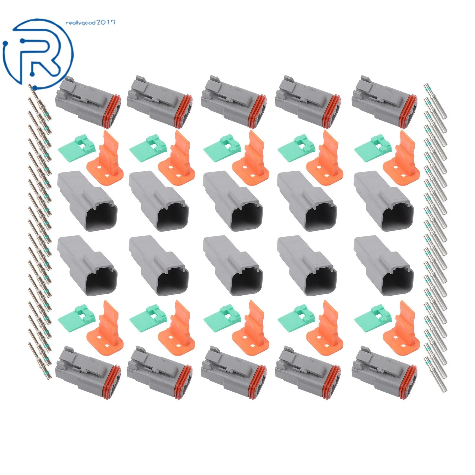Set of 10 DT Connector Kits for Automotive Applications (Universal)