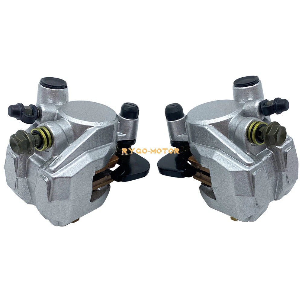 Front Brake Calipers & Disc Rotors for Kawasaki KVF400 Prairie 400 (1997–2002)
