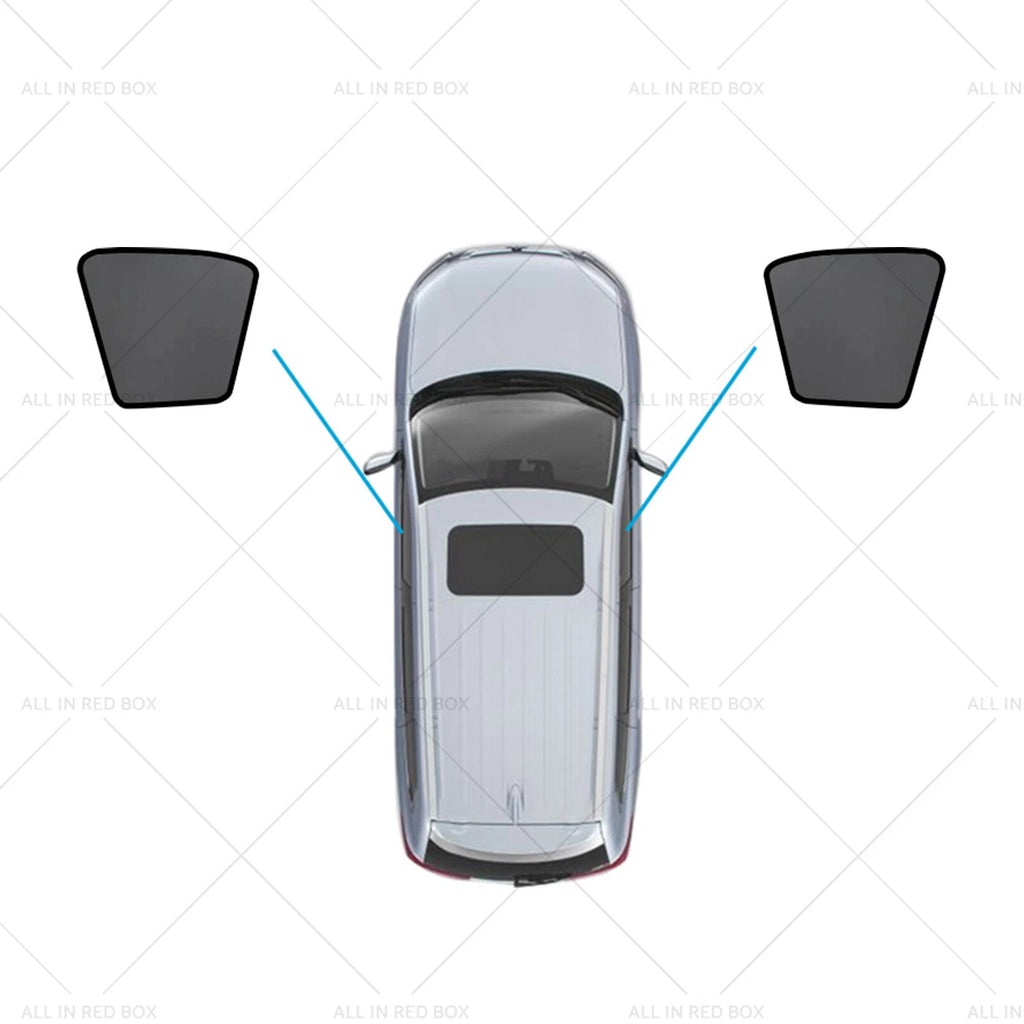 Magnetic Mesh Sun Blind Shades for Toyota Hilux SR5 (2015–2025)
