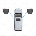 Magnetic Mesh Sun Blind Shades for Toyota Hilux SR5 (2015–2025)