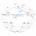 Rear Brake Disc for Kawasaki SC250 A1 Epsilon 250 (2002)
