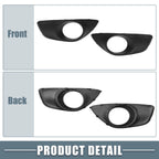 Fog Light Grille Cover Set for Hyundai Santa Fe (2010–2012)