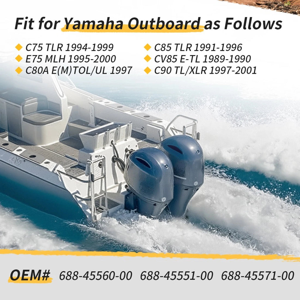 Gear Set for Yamaha 2-Stroke Outboard 85HP (688-45560-00, 688-45571-00, 688-45551-O0)