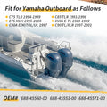 Gear Set for Yamaha 2-Stroke Outboard 85HP (688-45560-00, 688-45571-00, 688-45551-O0)