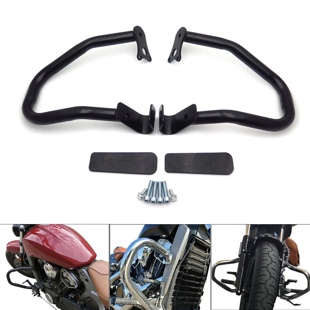 Engine Guard Crash Bar Kit for Indian Scout (2015–2018) Scout Sixty, Black