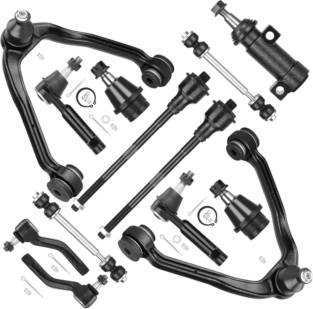 13PCS Control Arm Kit for Chevy Silverado 1500 4WD (1999–2006)