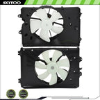 AC Condenser and Radiator Cooling Fan Kit for Honda Pilot (2009–2015)