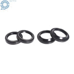 Set of 2 Front Fork Damper Shock Absorber Seals for Motorcycles