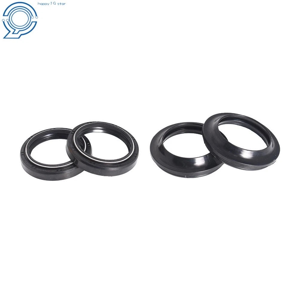 Set of 2 Front Fork Damper Shock Absorber Seals for Motorcycles