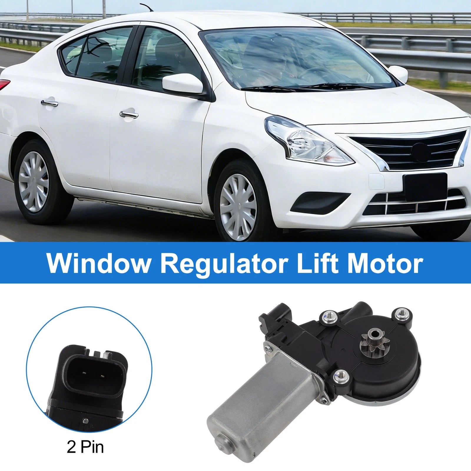 Power Window Regulator Lift Motor No.827301HL0A for Nissan Micra (2015–2019)