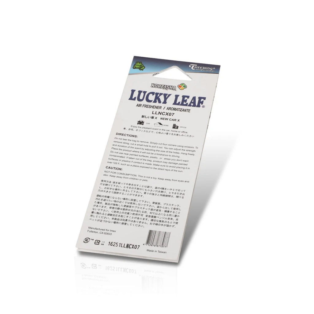 Treefrog Lucky Leaf Hanging Air Fresheners for Car/Office