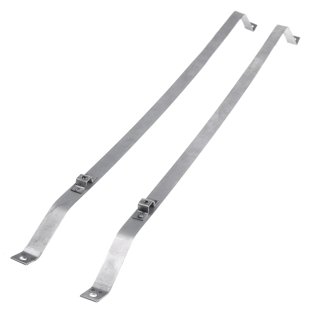 2x Fuel Tank Strap for Toyota Sienna (1998-2000) Gray