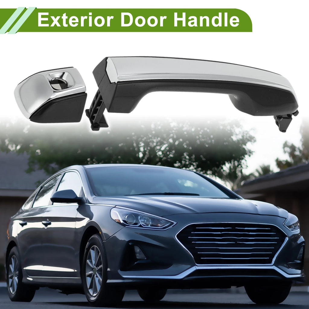 Exterior Door Handle for Lexus GX460 4Runner (2010–2023) Silver Tone Front Left