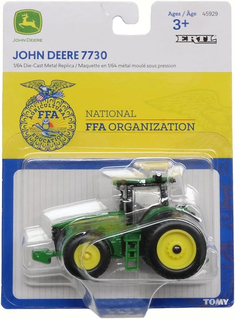 1/64 John Deere 7730 Tractor Toy with FFA Logo (LP84531, 45929)