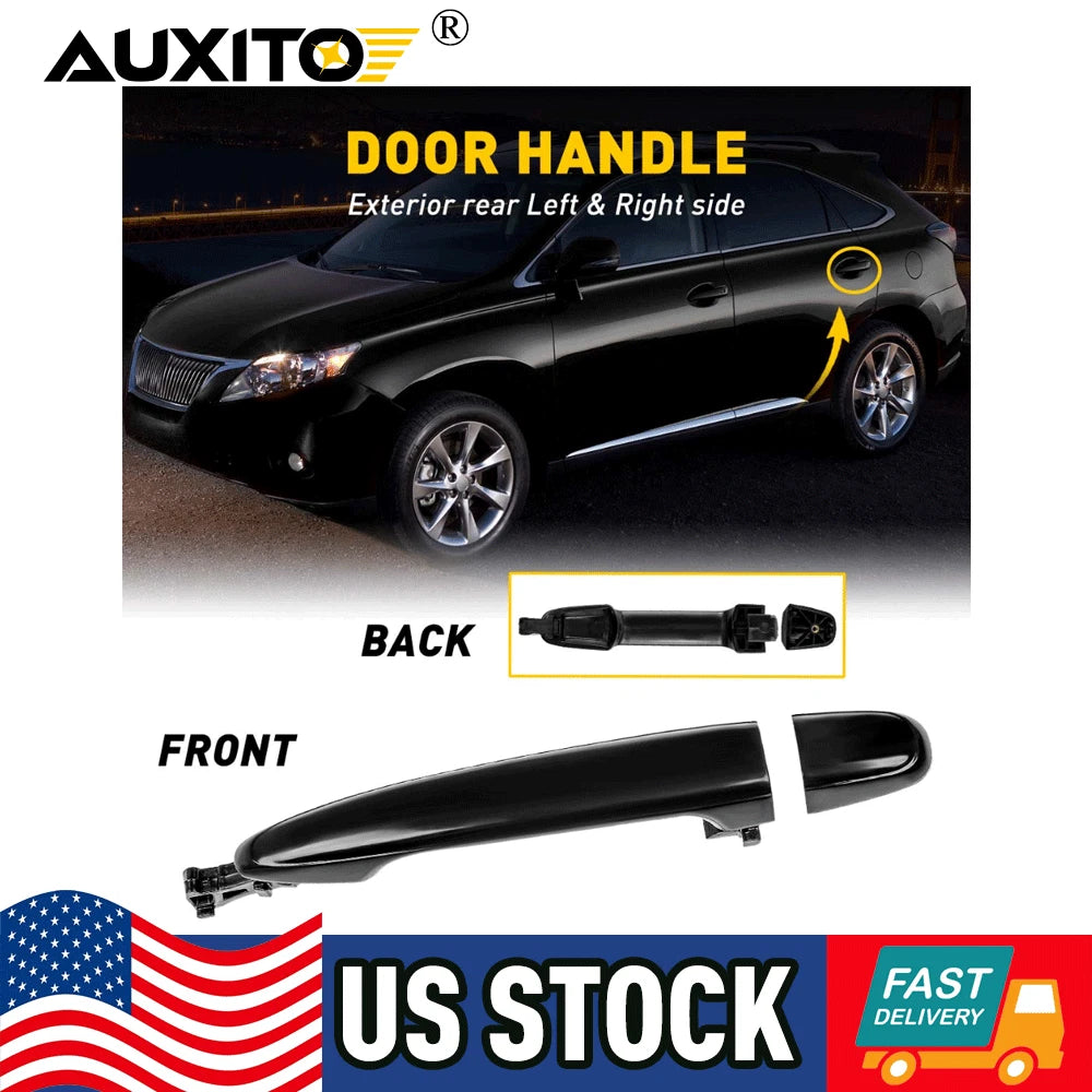 Exterior Door Handle Set for Lexus Toyota Camry  - Black