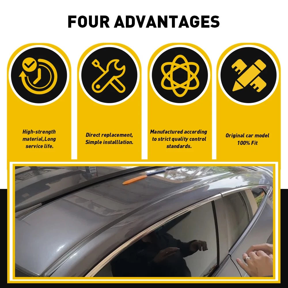 Set of 4 Mud Splash Guards for Chevrolet Silverado (2019–2024)