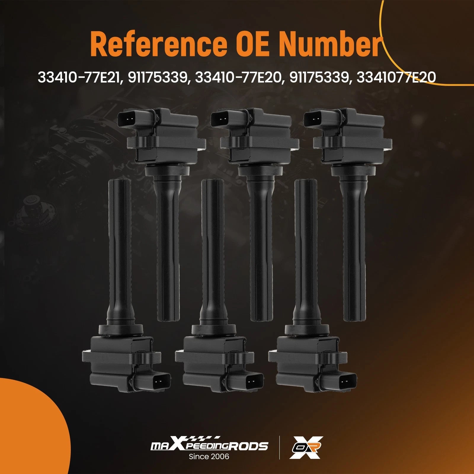 Ignition Coils for Suzuki Aerio & Vitara 2.0–2.5L (2002–2006)