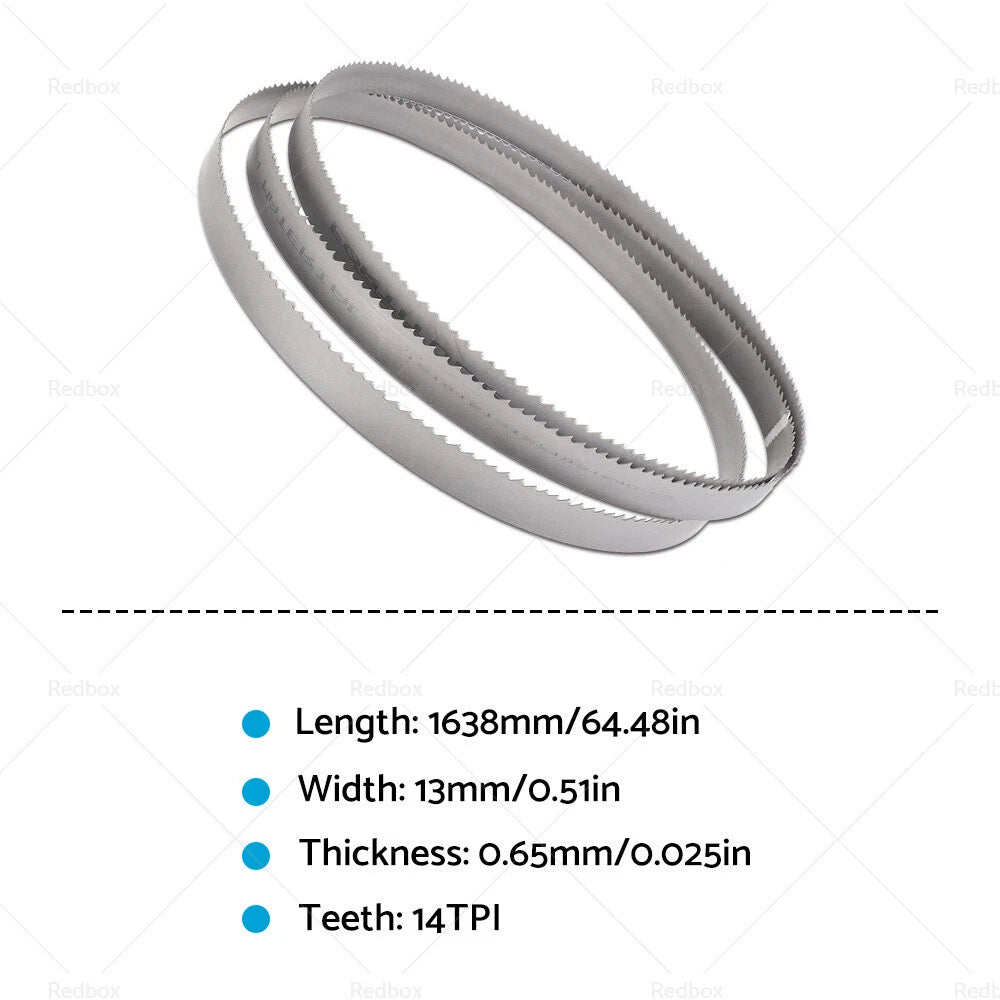 Bi Metal Band Saw Blade 1638mm x 13mm 14 TPI for Metal Cutting