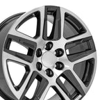 20" Gunmetal Machined Wheel for 2003-2014 Chevy Express 1500 - RVO4734