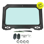 Full Glass Windshield with Wiper for Polaris RZR 900, 1000, XP (2015–2023)