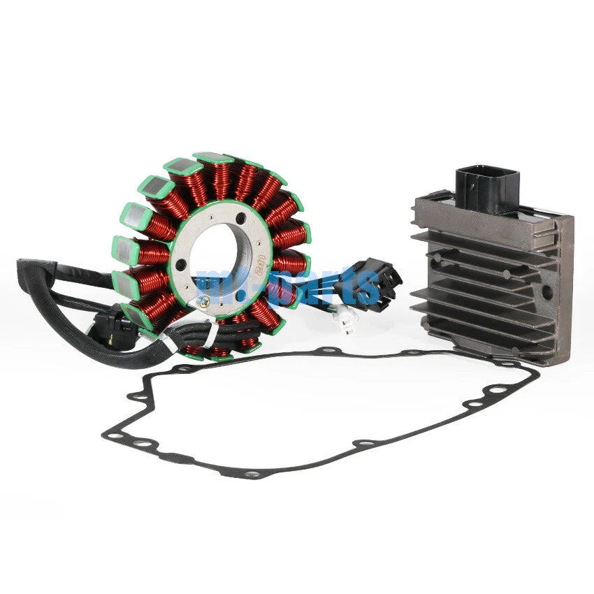 Stator Coil + Regulator Rectifier + Gasket for Kawasaki KLE250 Versys-X 250 (2017)