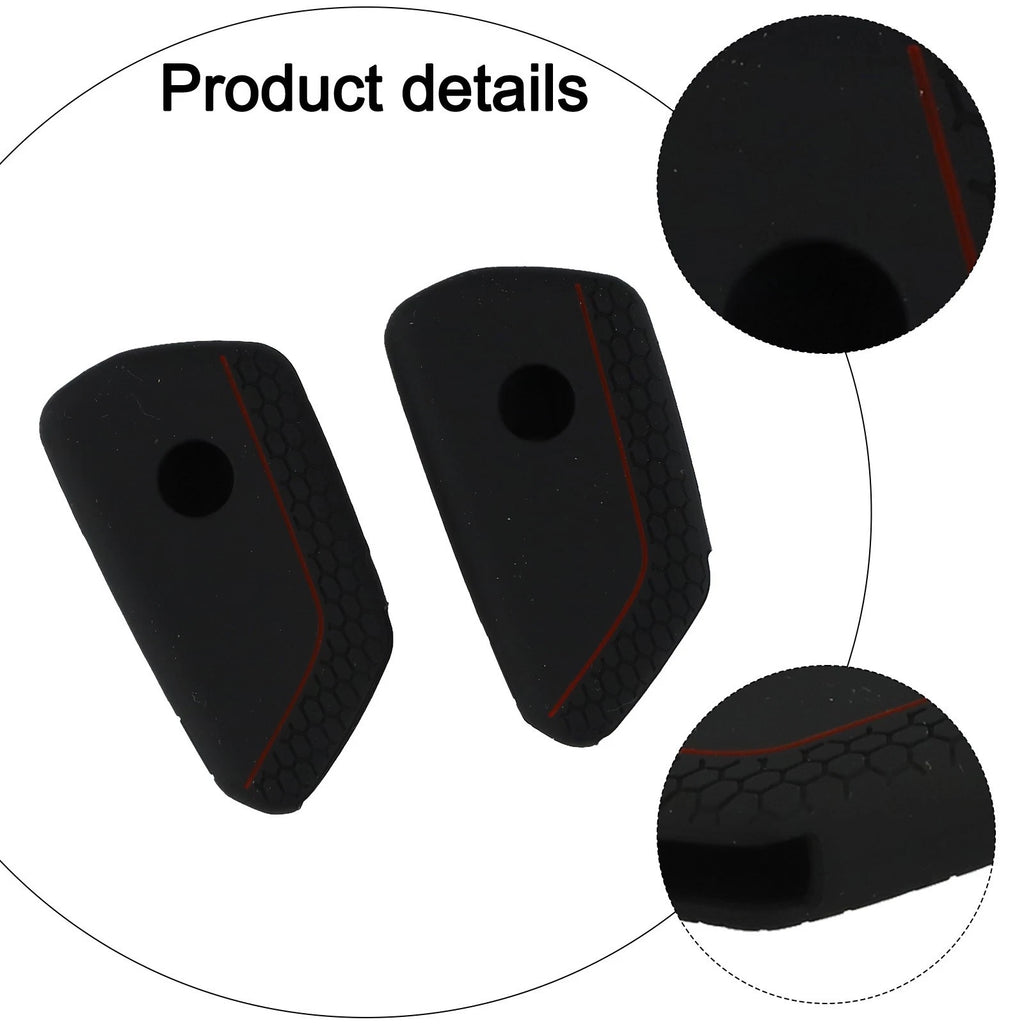 2X Protective Silicone Key Covers for Golf 8, Skoda Enyaq IV