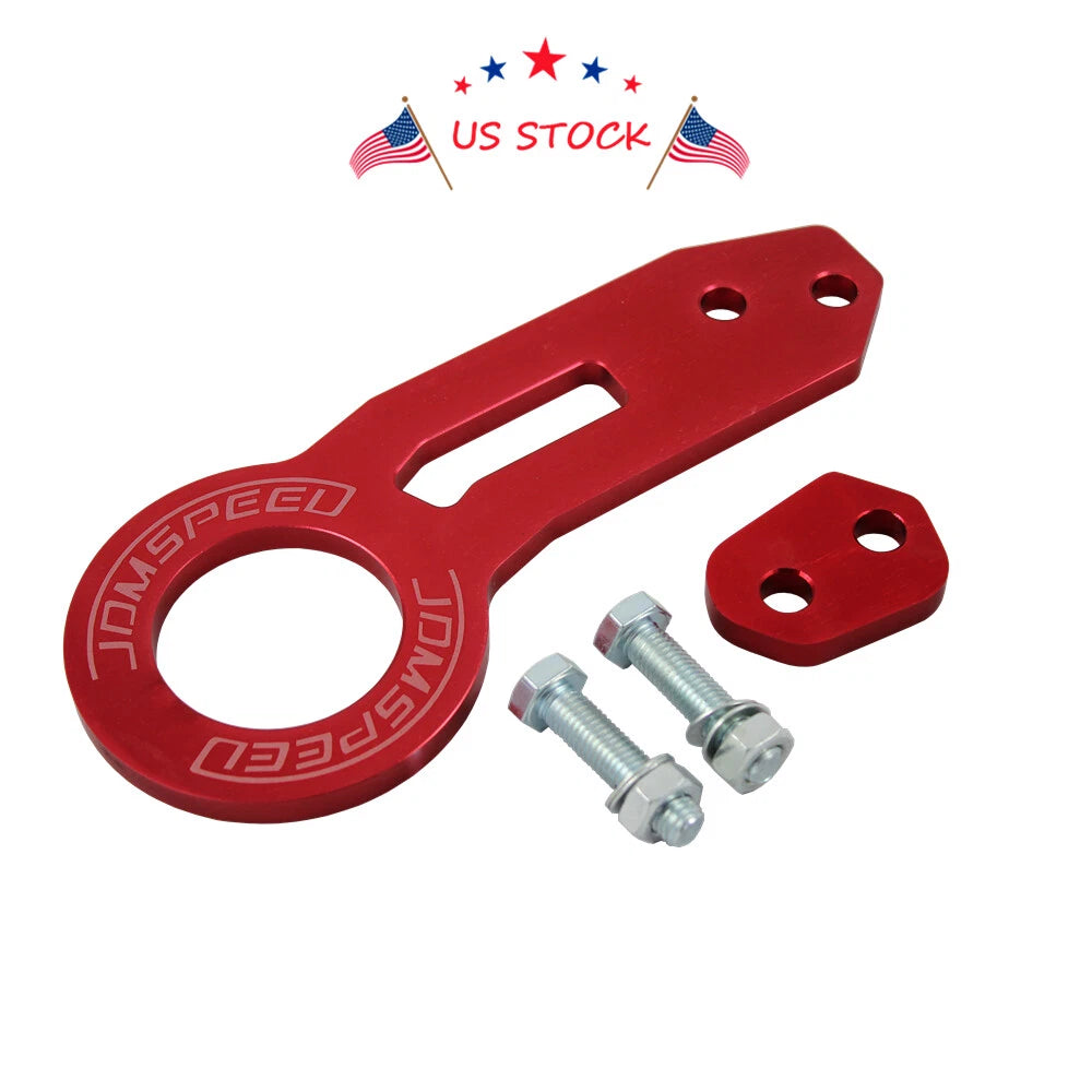 Tow Hook Kit for Ben/ben  - Anodized Billet Aluminum, Red