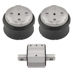 3X Engine Motor & Trans Mounts for Mercedes-Benz C220 C230 C43 AMG (1994–2002)