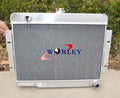 Aluminum Alloy Radiator + Fans for 1972-1986 Jeep CJ, CJ5, CJ7 V8