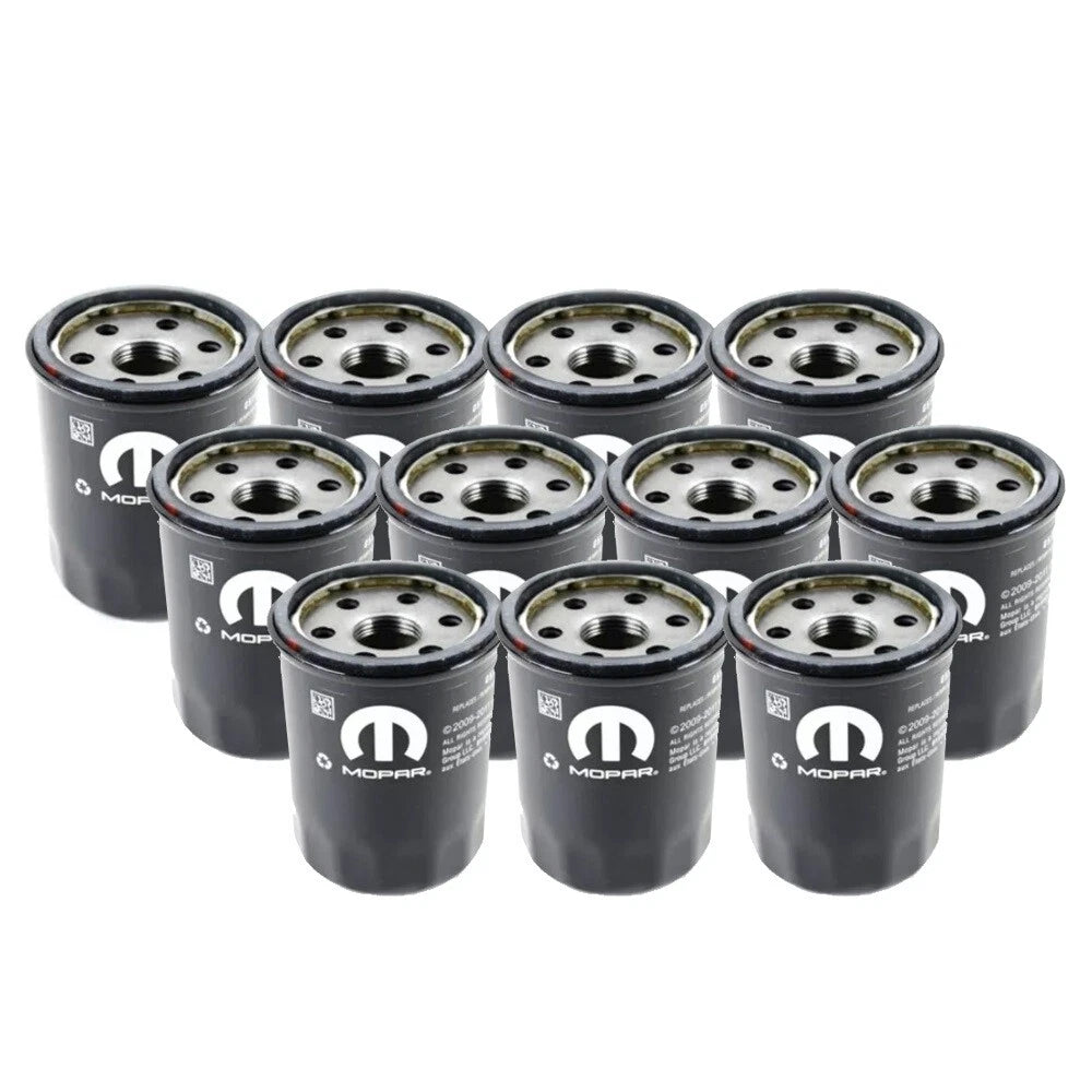 Set of 11 Engine Oil Filters for Chrysler Dodge 2.4L L4