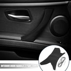 Interior Door Handle Strap Cover for BMW E90 (2006–2013) - Carbon Fiber Pattern