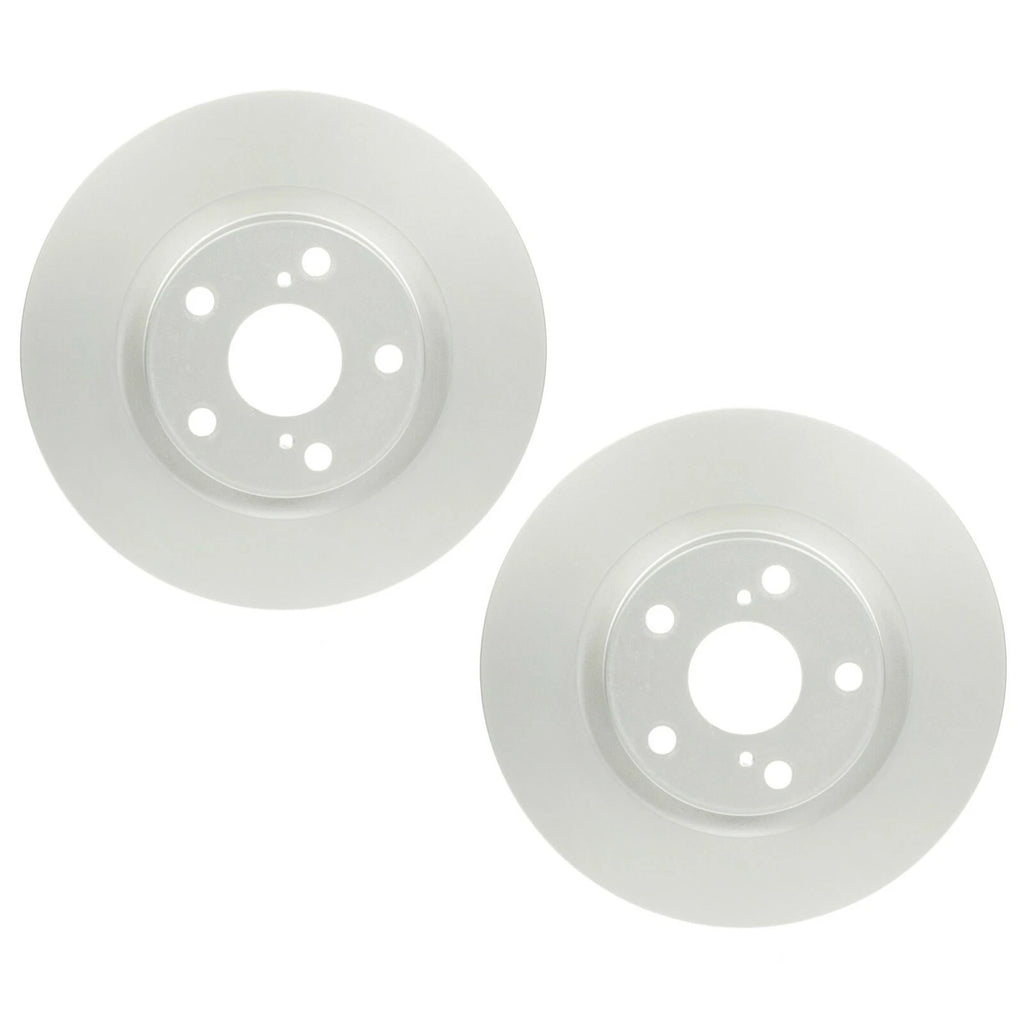 Set of 2 Bosch QuietCast Disc Brake Rotors for ES300h Avalon Camry (2013–2018)