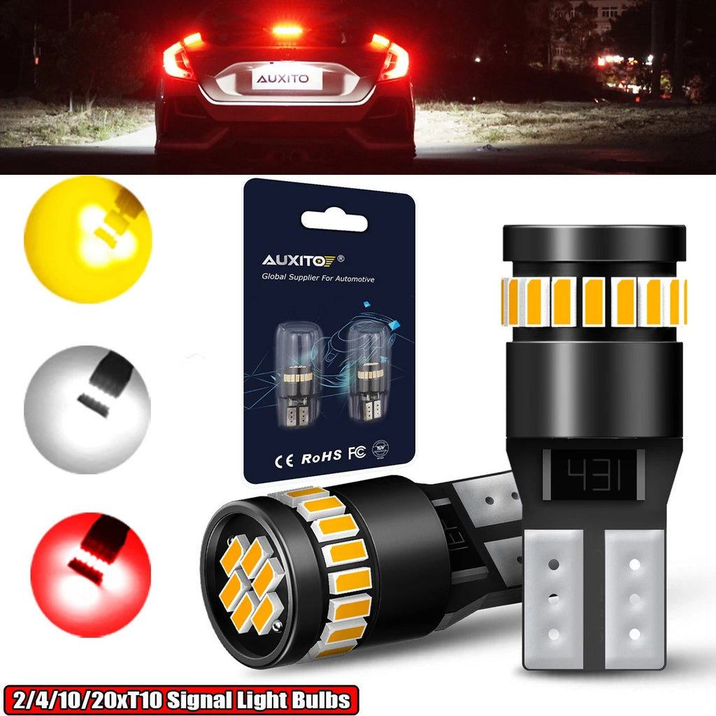 2X LED Exterior Front Side Marker Light Bulb for AUXITO (US)