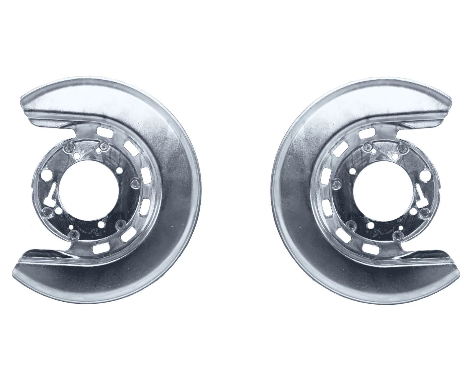 Rear Brake Rotor Backing Shield Plates Left Right for Chevy Corvette (1965–1982)