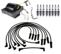 Ignition Wires 1 Coil 8 Spark Plugs Kit ACDelco for GMC P3500 (1990)