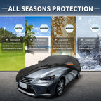 Waterproof 210D-PU Car Cover for Lexus IS Sedan (2014-2023)
