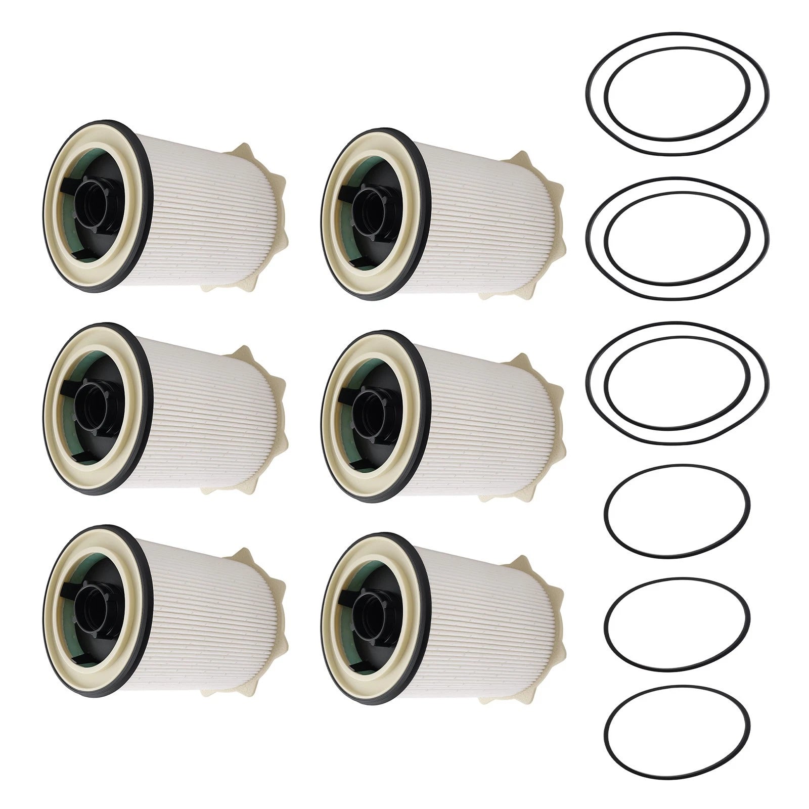 6X Fuel Filter for Dodge Ram 2500 3500 6.7L Cummins Diesel (2011–2017) 68157291AA