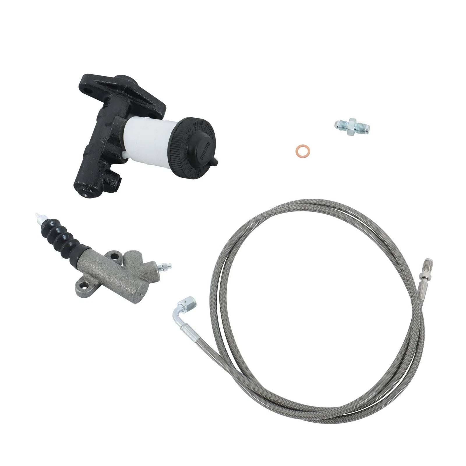 Master Cylinder & Stainless Clutch Line Kit for Mazda Miata (1990–2005)